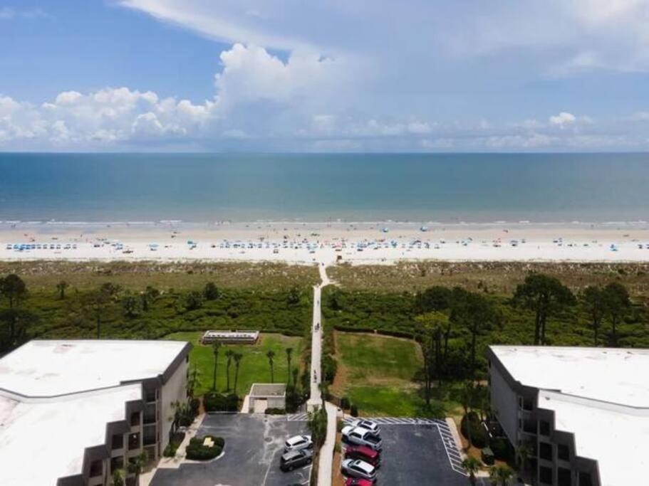 Sunnydaze-steps To The Ocean King Bed, Free Bikes! Hilton Head Island